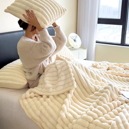 Selevio - Kuschelige Fleecedecke