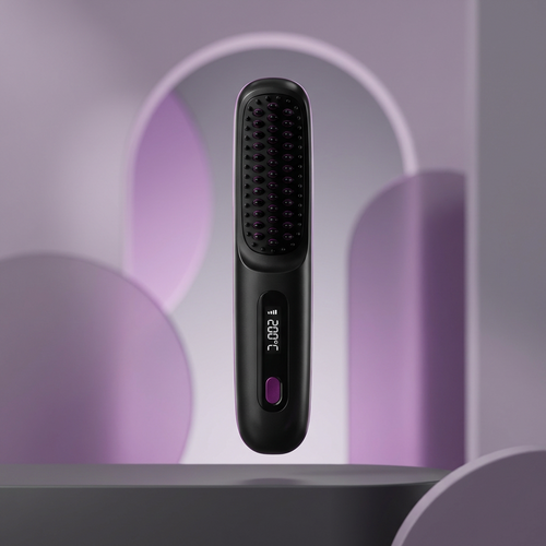 Selevio - Kabellose Glätt- & Stylingbürste
