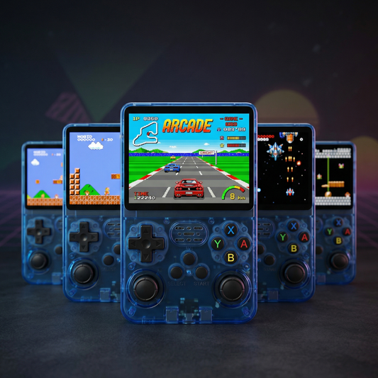 Selevio - Handheld Retro-Spielkonsole mit über 25.000 Spielen