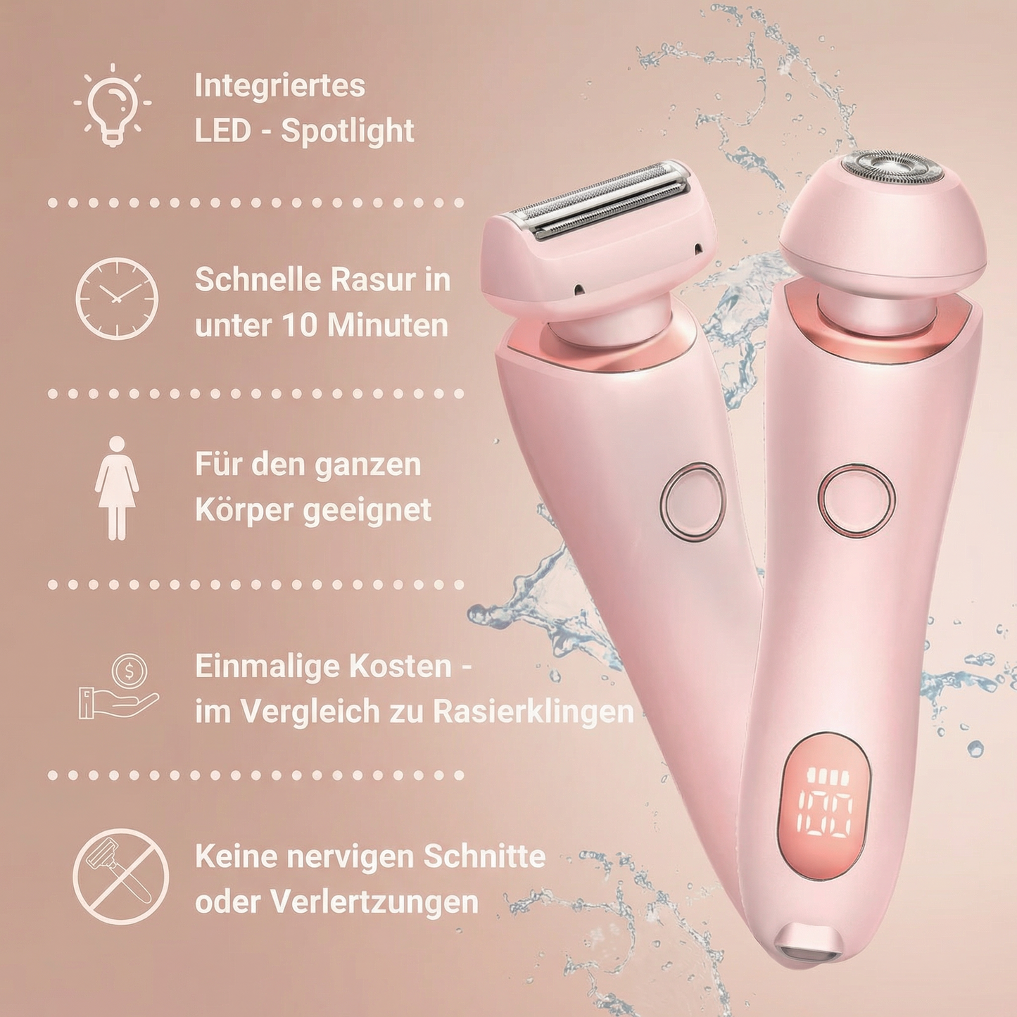 Selevio - Elektrischer All-in-One Haarentferner