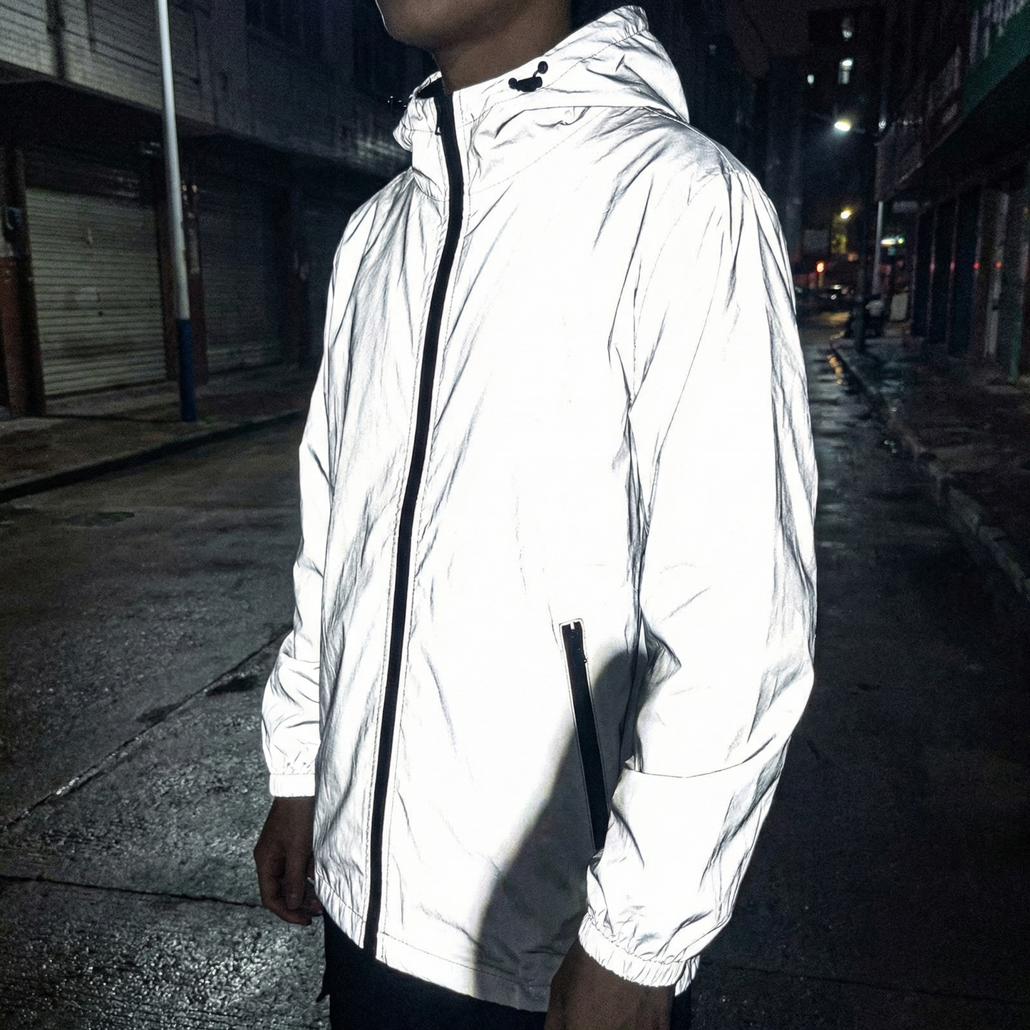 Selevio - Reflektierende Jacke mit Sichtbarkeitseffekt